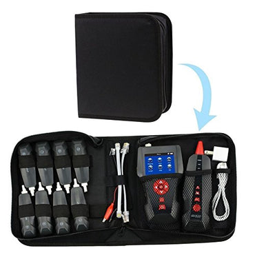 Noyafa NF-8601W LAN Network Length Cable Tester LCD Phone Telephone Wire Tracker for PING / POE BNC RJ45 RJ11 Line Testing