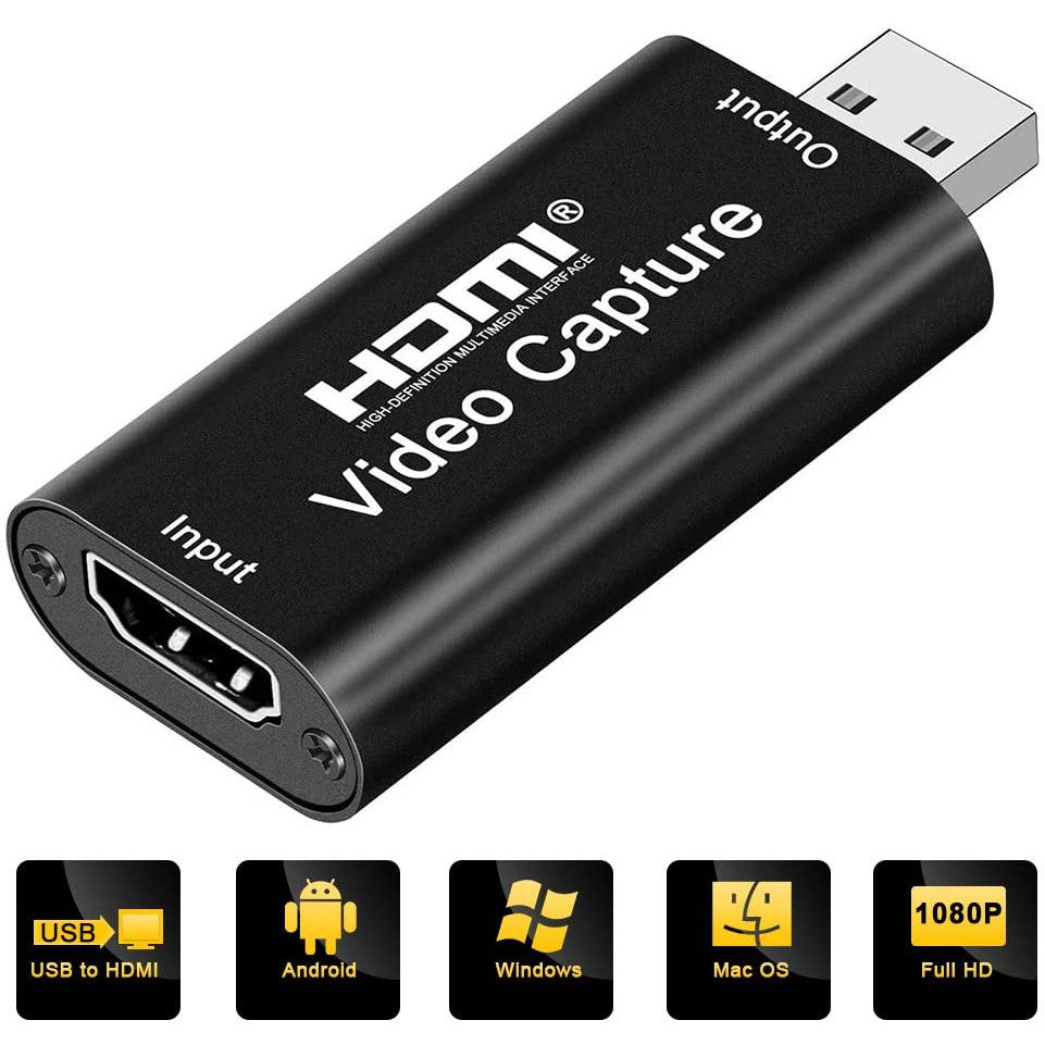 ArgoX HDVC2 HDMI Video Capture Card USB 2.0 Record Box for PS4 Game DVD Camcorder HD Camera Recording Live Streaming