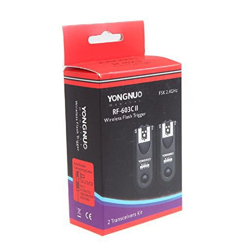 Yongnuo RF603 II Canon Transceiver 2.5mm Connection