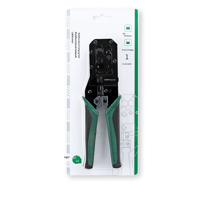 UGREEN 8P/6P Dual Purpose Multifunctional Crimping Tool for RJ45 RJ11 Lan Network Cable