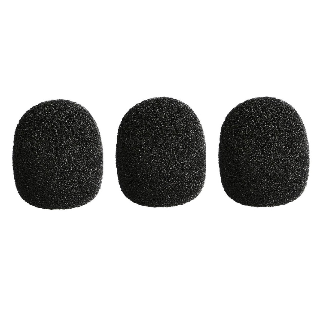Boya BY-B05F Foam Windscreen for Lavalier Microphone Lapel Mic - 3 Pcs