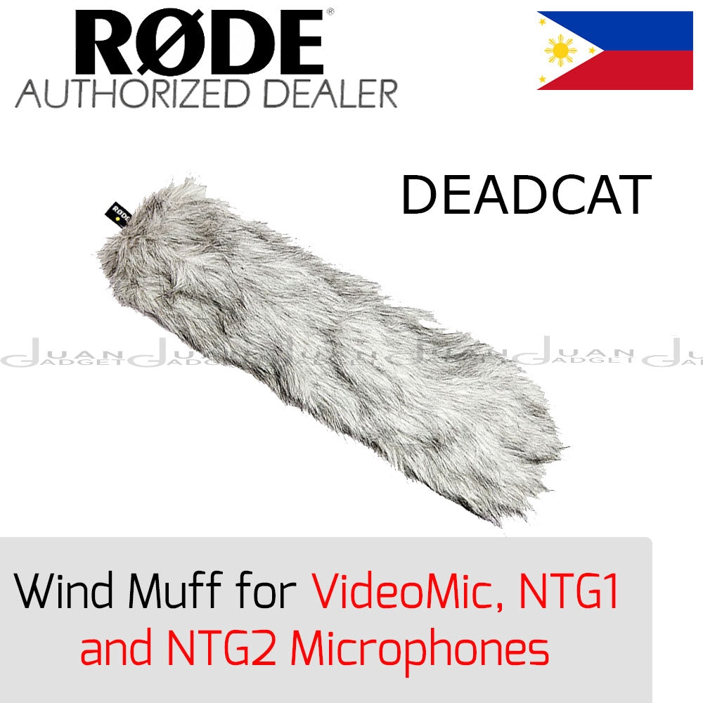 Rode DeadCat Wind Muff for VideoMic, NTG1 and NTG2 Microphones