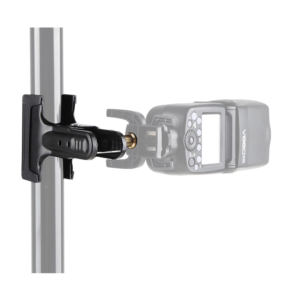 Pxel AA-CT4 Heavy Duty Metal 1/4" Camera Clip Clamp Flash Reflector Holder Mount for Studio Backdrop Camera