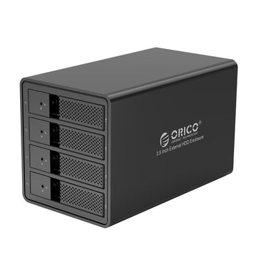 ORICO 95 Series DAS Solution USB 3.0 5GBPS Hard Drive Enclosure for 2.5-3.5" SATA SSD/HDD with Up to 80TB Max Storage (16TB Per Bay) & Built-In 150W Power Supply for Computer Desktops & Laptops (Windows & MacOS)