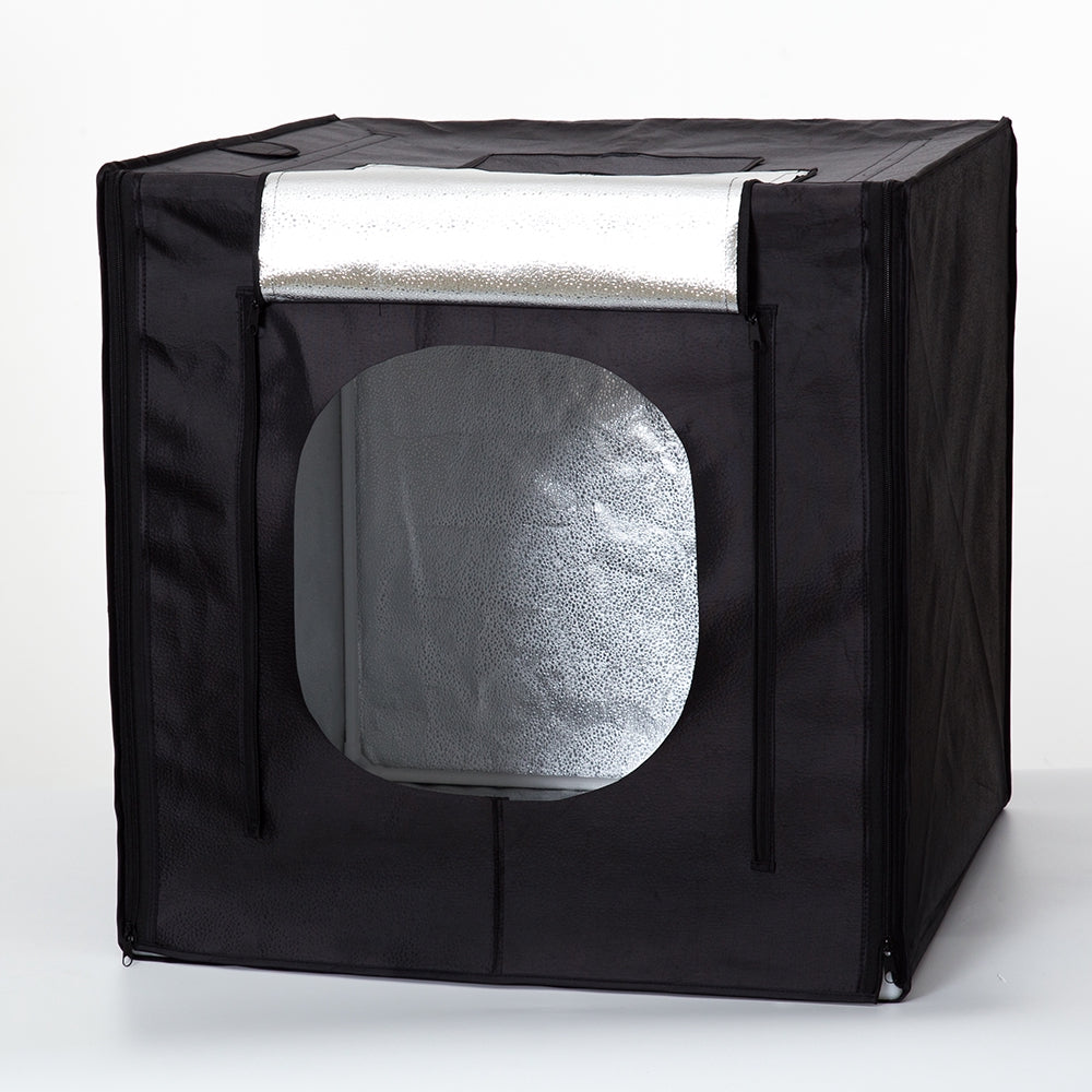 Pxel LB60LED 60cm x 60cm Studio Soft Box LED Light Tent with Backdrop and Bag