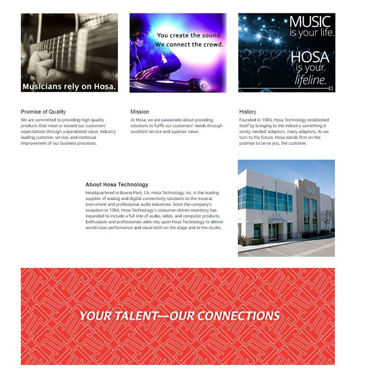 Hosa Technology CRA-201AU 2 RCA Male to 2 RCA Male Dual Cable (Gold Contacts) - 3.3'