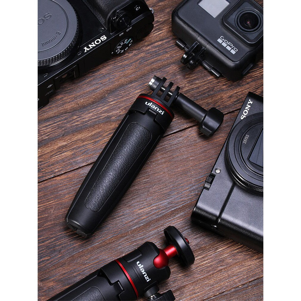 Ulanzi MT-09 Extend for Gopro Vlog Tripod Mini Portable Tripod for Gopro Hero 8 7 6 5 Black Session Osmo Action Camera