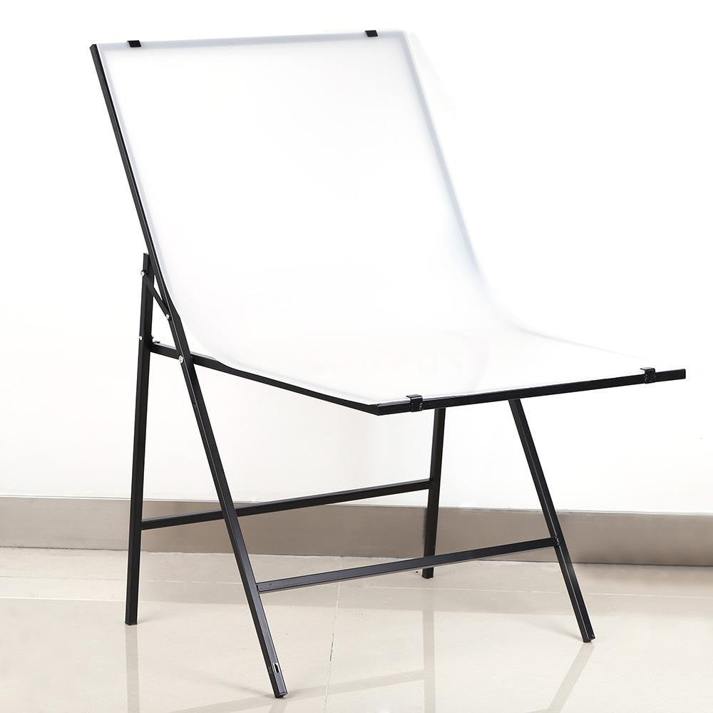 Pxel ST-6X10 Portable Shooting Table Studio Photography 60 X 100CM White Background Backdrop