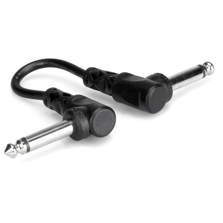 Hosa Technology CFS-112 1/4 Right-Angle Phone Male to 1/4 Right-Angle Phone Male Cable (Molded) - 12
