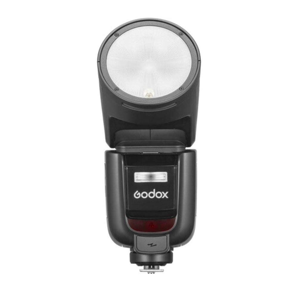 Godox V1O V1Pro O Flash Speedlight TTL for Panasonic / Olympus Camera with 76Ws Power Output, 2.4G Wireless Radio System, Built-In Modeling Lamp, Rechargeable Li-Ion Battery, Tilting & Rotating Round Head with Magnetic Modifier Mount for Photography