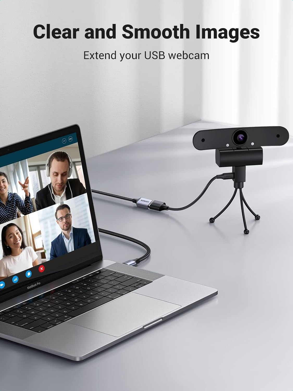 UGREEN USB 3.0 Type A Female to Male Extension Nylon Braided Cable with 5Gbps Transmission Speed for PC, Laptop Computers and Game Consoles (0.5 Meter / 1 Meter / 2 Meters / 5 Meters)