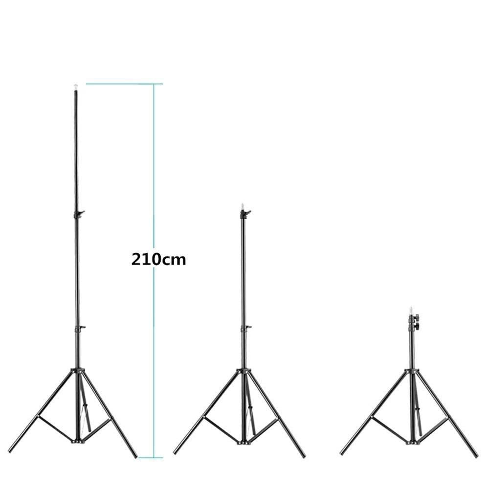 Pxel LS210B 210cm Lamp Light Stand Tripod Studio Video Flash Umbrellas Reflector Lighting