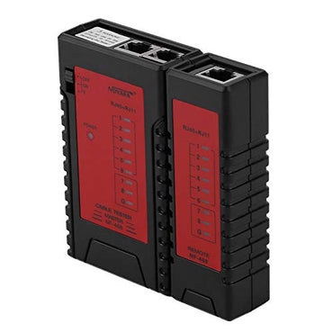 NOYAFA NF-468 Professiol Ethernet Cable On-Off Tester RJ45 RJ11 RJ12 LAN Cable Telephone Line Tester Network Test Tools Check