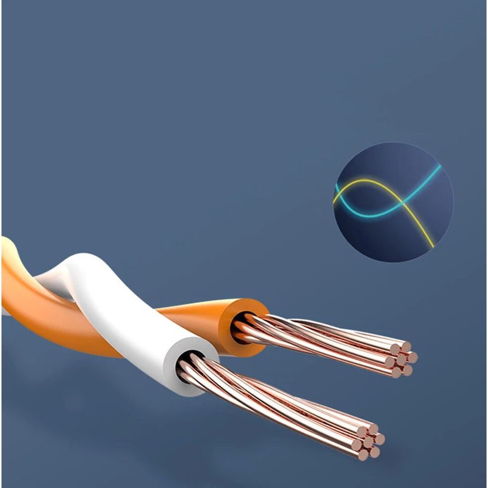 Vention CAT 7 Ethernet 1-Meter Round Cable SFTP Patch 10Gbps 600MHz Super Speed Lan Network Wire Cord for Internet Router PC Modem (ICDHF) (Gray)