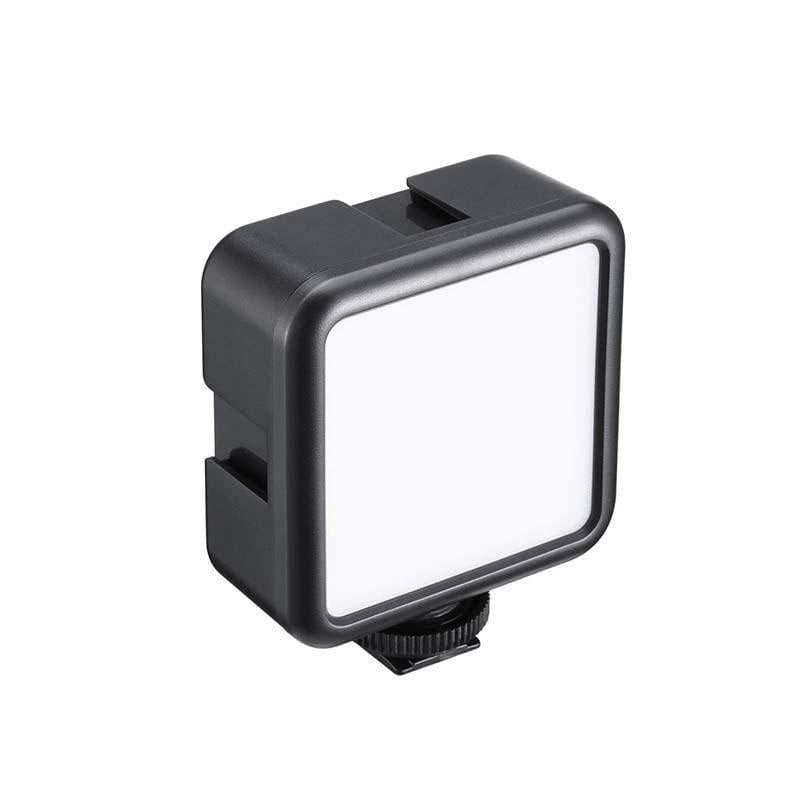 Ulanzi VL-49 Rechargable LED Mini Daylight Video Light On Camera with 5000K CCT, 2000mAh Battery, Cold Shoe Mounts and USB Type-C Charging Port for Photography Lighting Vlog Vlogging Content Creation | Black, White | JG Superstore