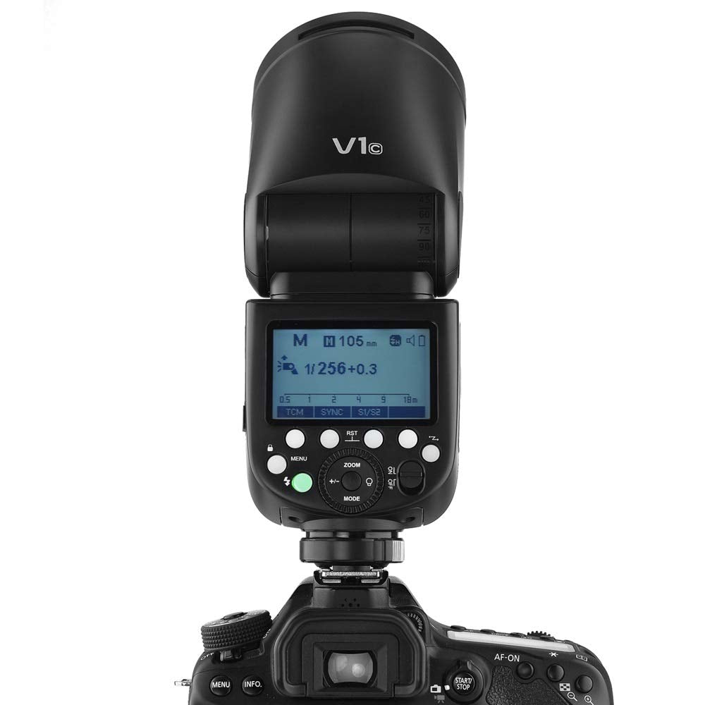 Godox V1 V1C TTL 1/8000s HSS Lithium Battery Speedlite for Canon Camera