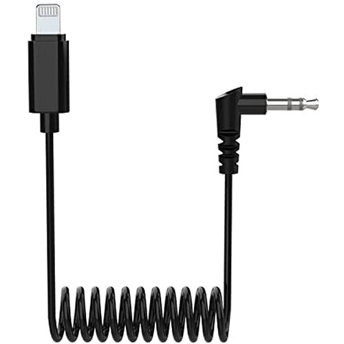 Hollyland 3.5mm TRS to Lightning Cable Audio Connector Adapter, MFi Certified for Lark M1 / M2 / MAX / 150 Wireless Lavalier Microphone Comtabile with iPad, iPhone 14 13 12 11 Pro Max