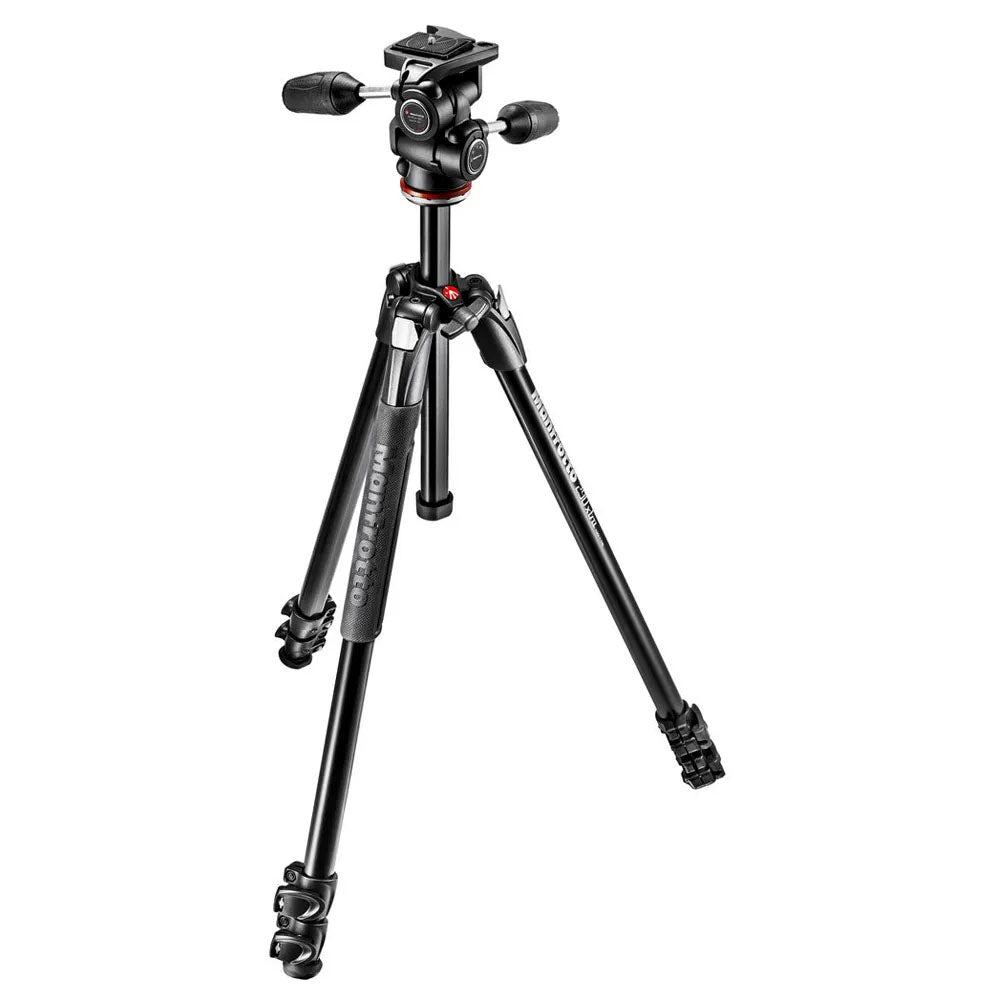 Manfrotto 290 Xtra Aluminum Tripod with 128RC Micro Fluid Video
