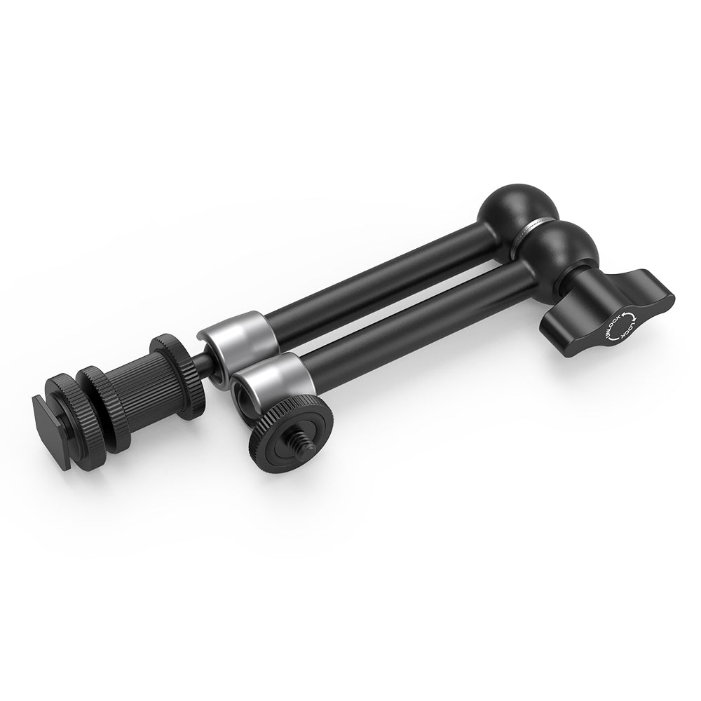SmallRig Articulating Rosette Arm 11 inches Long with Cold Shoe Mount 1498B