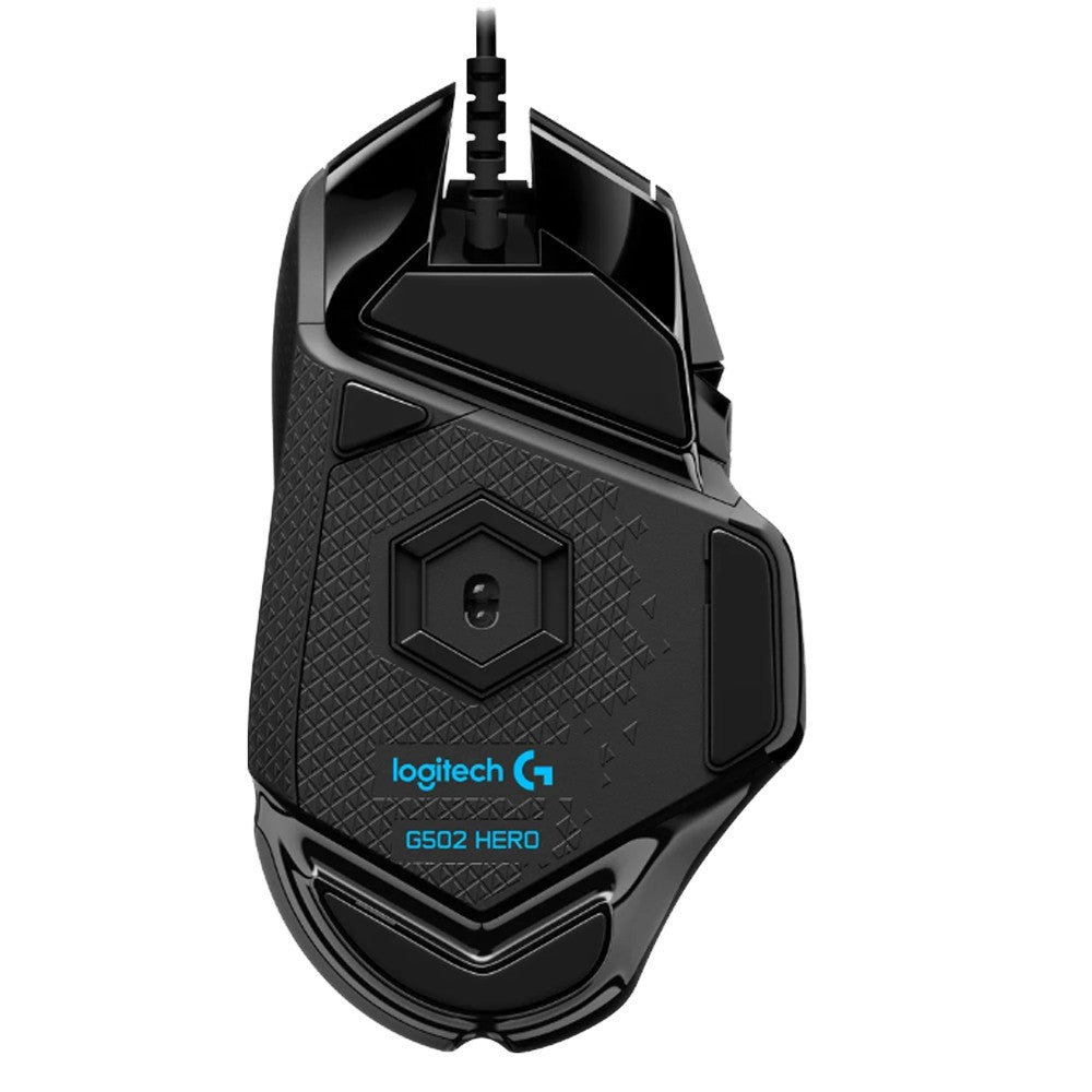 Logitech G502 HERO High Performance Wired Gaming Mouse with Hero 25K DPI Sensor, LIGHTSYNC RGB, 11 Programmable Buttons and On-Board Memory for Windows, Chrome OS, Mac