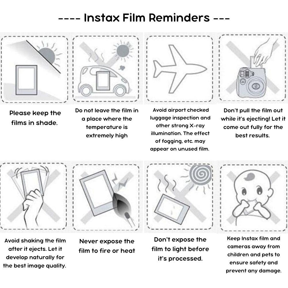 Fujifilm Instax Square Rainbow Frame 10 Sheets Film for Fujifilm Instax Square Cameras