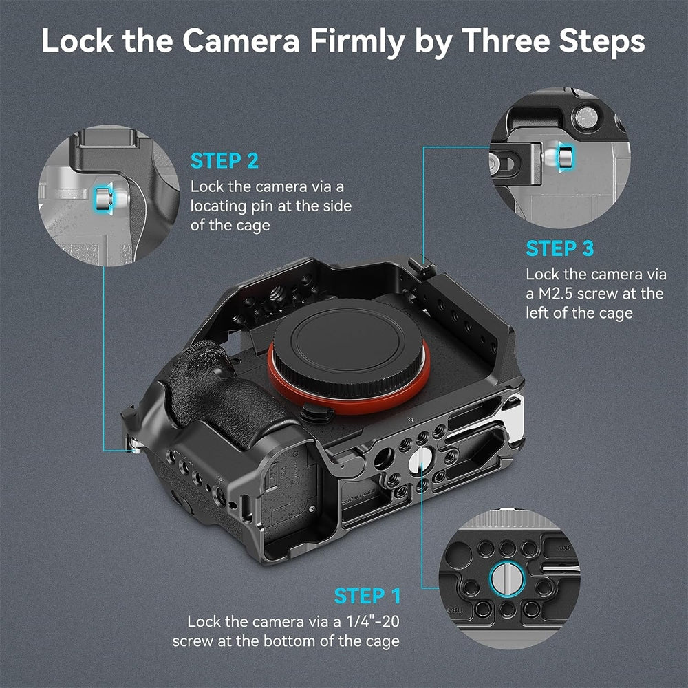 SmallRig Camera Cage for Sony A7RIII A7III | Model - 2087D