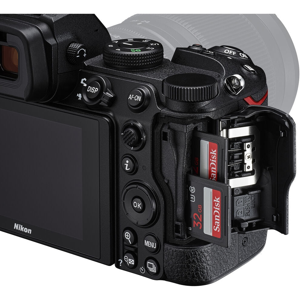 Nikon Z Series Z5 Mirrorless Camera with 24.3 Megapixel FX Full Frame Format Sensor, 4K 30fps Video Recording, and Phase and Contrast Detection Hybrid Automatic Focus - Body Only