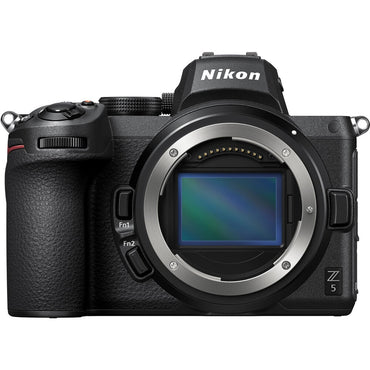 Nikon Z Series Z5 Mirrorless Camera with 24.3 Megapixel FX Full Frame Format Sensor, 4K 30fps Video Recording, and Phase and Contrast Detection Hybrid Automatic Focus - Body Only