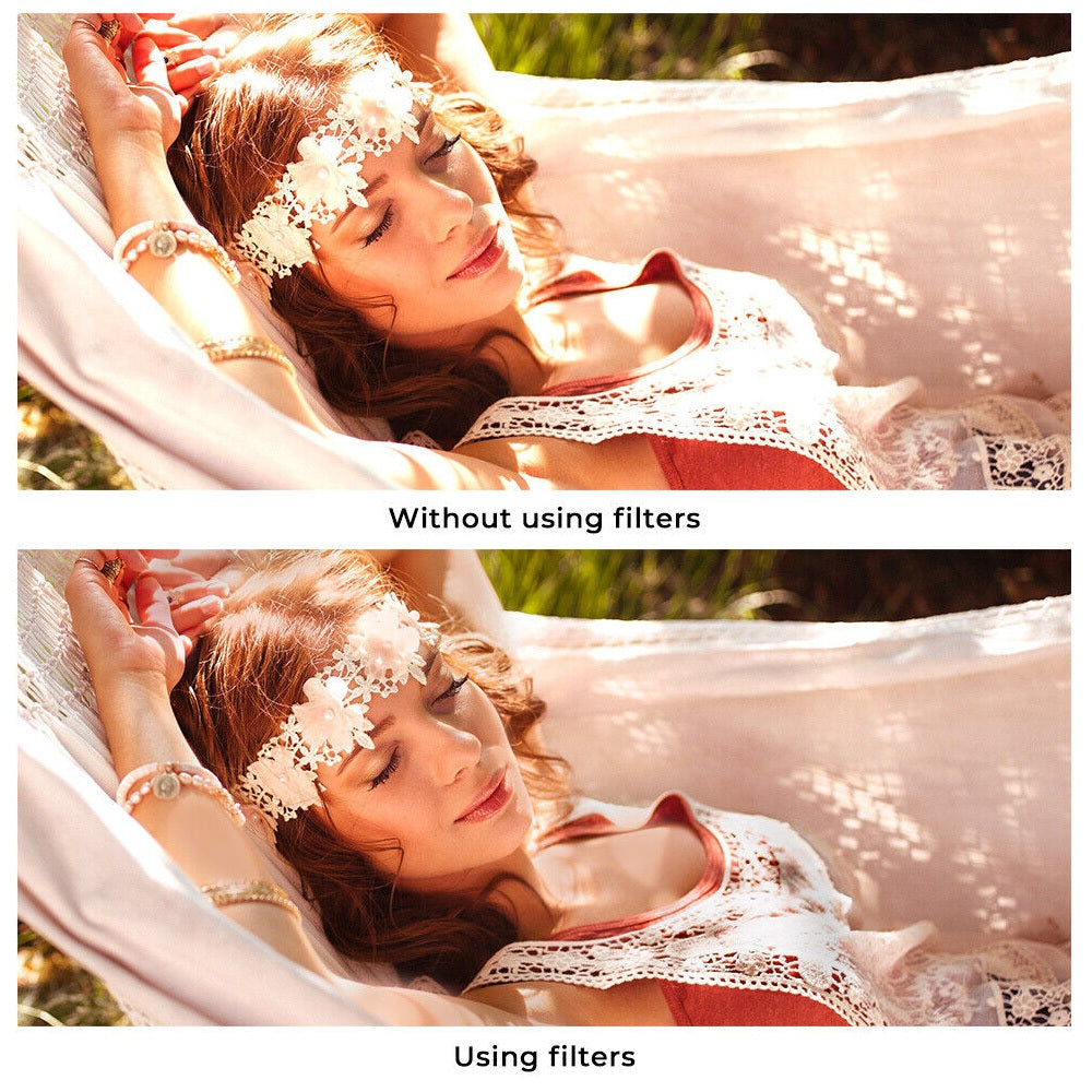 K&F Concept Nano-C Series 82mm Variable ND2-2000 11-Stop Neutral Density Lens Filter with Multi-Coated Optical Glass and Aluminum Metal Frame for Mirrorless and DSLR Camera Photography