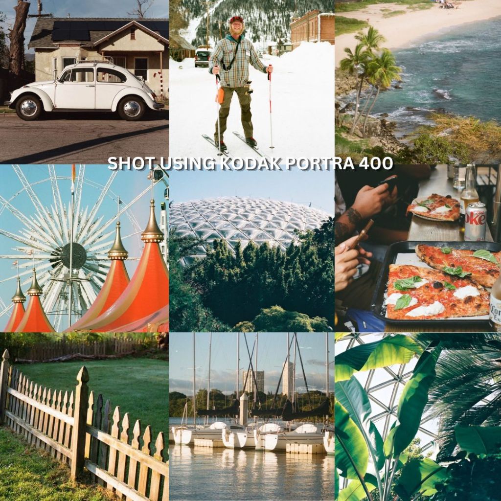 KODAK PORTRA 400 5pcs 135 35mm 400 ISO Color Negative Film w/ 36 Exposure Shots for Film Photography