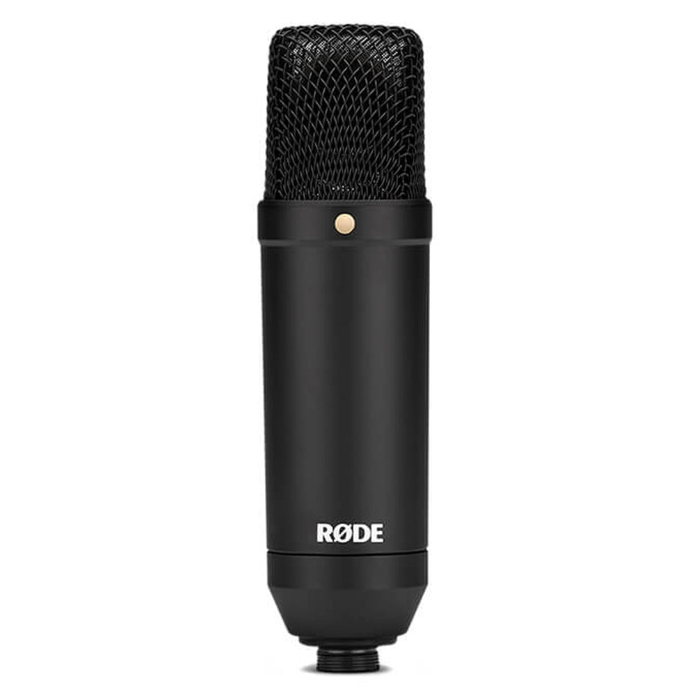 RODE NT1 Large-Diaphragm Cardioid Condenser Microphone + AI-1 USB-C Audio Interface Complete Studio Kit Set Bundle with SM6 Shockmount and XLR Cable