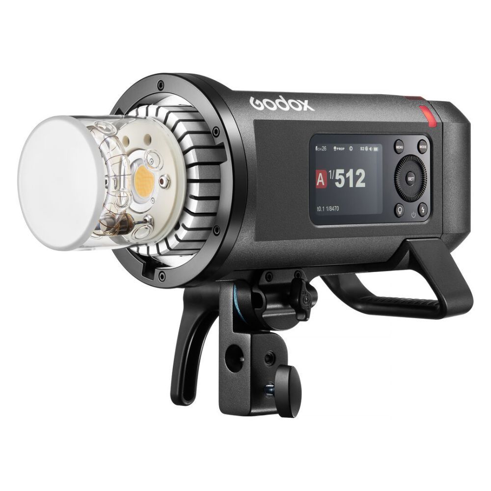 Godox AD600 Pro II 600W All in One Outdoor Flash TTL with Onboard TFT Screen Display and Controls, 1/8000 HSS, X3 Trigger One Tap Sync, GN 87m for Studio Lighting and Equipment
