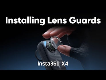 Insta360 X4 Standard Lens Guard Protector with Multi-Layer Coating for Crystal-Clear Shots | Action Camera Accessories | CINSBBME