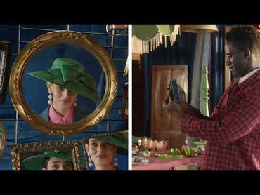 FUJIFILM Instax WIDE Evo Hybrid Instant Film Camera + Built-In Bluetooth Direct Printer, Manual Print Crank, Wide Angle Mode, Degree Control Lens Knob, 6 Film Styles, 10 Lens Effects & 10 Film Effects, Remote Shooting App Controls