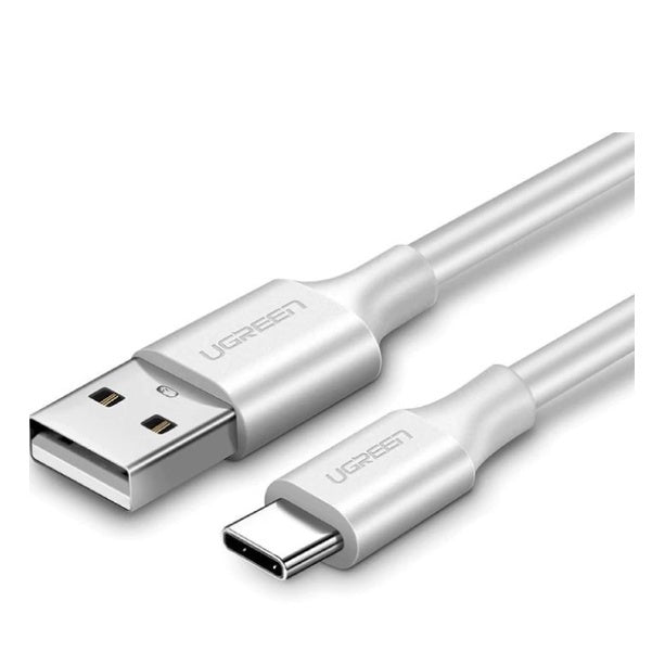 UGREEN High Speed USB-A 2.0 to USB-C Cable with Corrosion-Resistant Bare Copper Conductors and Foil & Braid Shielding for Computers, Smartphones and Tablets   (Available in 1M, 1.5M and 2M)