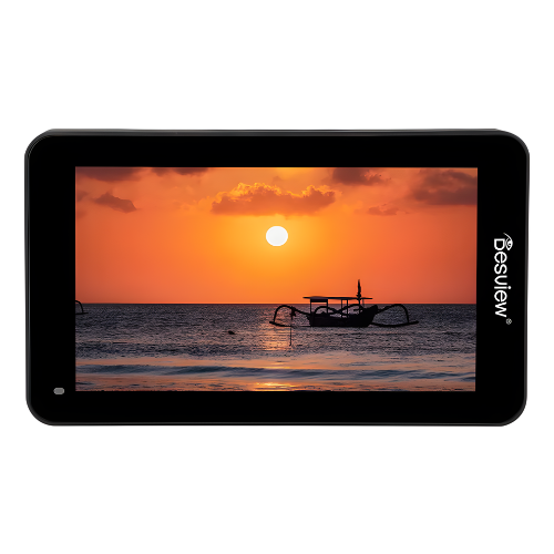 Desview R6 II 5.5 inch 4K/60fps UHD LCD Touch Display On Camera Monitor with 2800nits Peak Brightness, HDMI Input & Output, 3D LUT, HDR, NP-F/LP-E6 Battery & 8V DC Power Supply for DSLR, SLR, Mirrorless Cameras