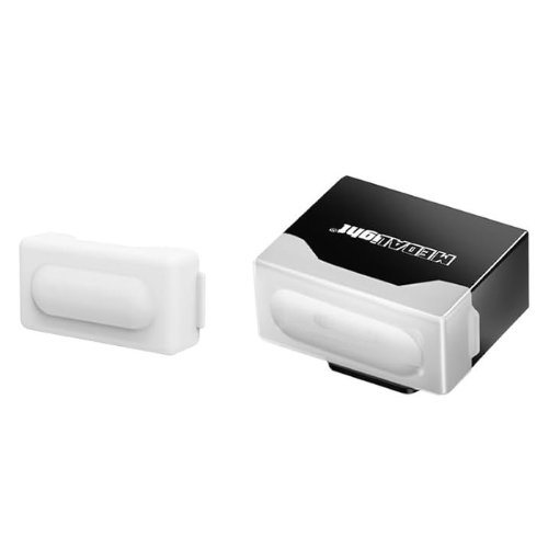 MEDALIGHT F1 Mini Camera Flash with Flash Diffuser, Portable Hot Shoe Flash for Sony, Canon, Nikon, Fuji, Panasonic, Leica, Olympus, Pentax & Other Digital Film Cameras, 1/500s Sync, Built-in Li-Battery, 4 Power Levels and Type-C Charging