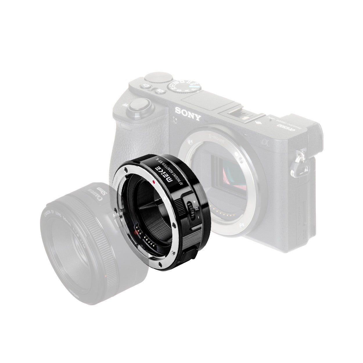 Meike MK-EFTR-C Drop-in Filter Auto Focus Mount Adapter for Canon