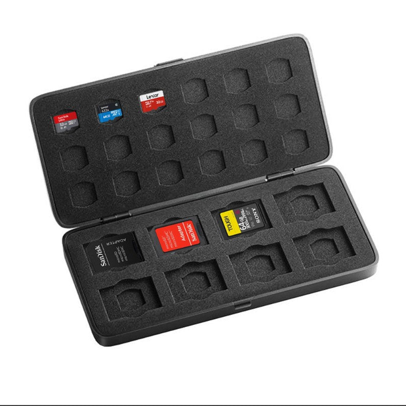 ORICO 26 TF + 8 SD Card Slots Data Storage Case Box with Dustproof, Anti Static, Shockproof Protection | MSCD-1