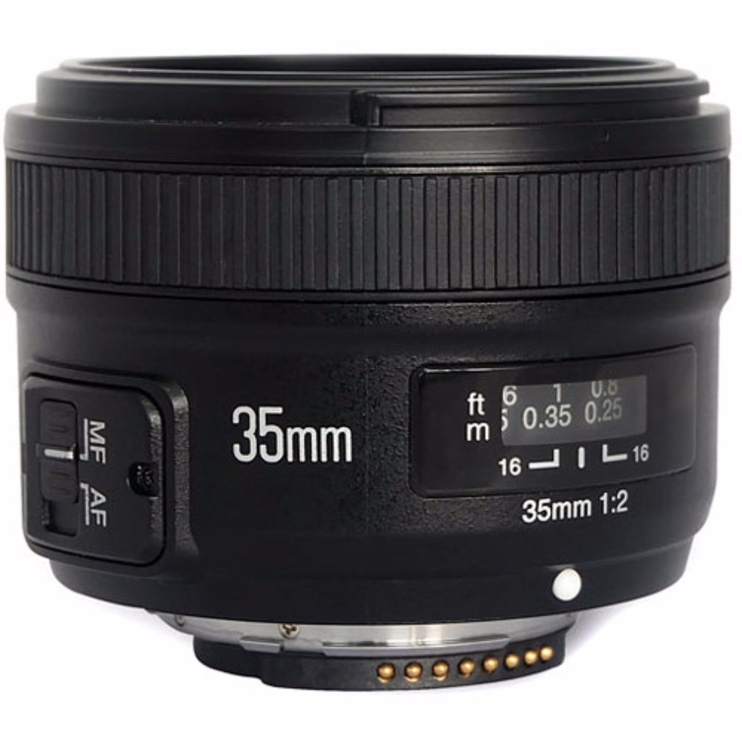 Yongnuo YN35MM F/2N YN 35mm f/2 Wide Angle Lens for Nikon F Mount Camera DSLR Photography Full-frame Fixed Auto Focus