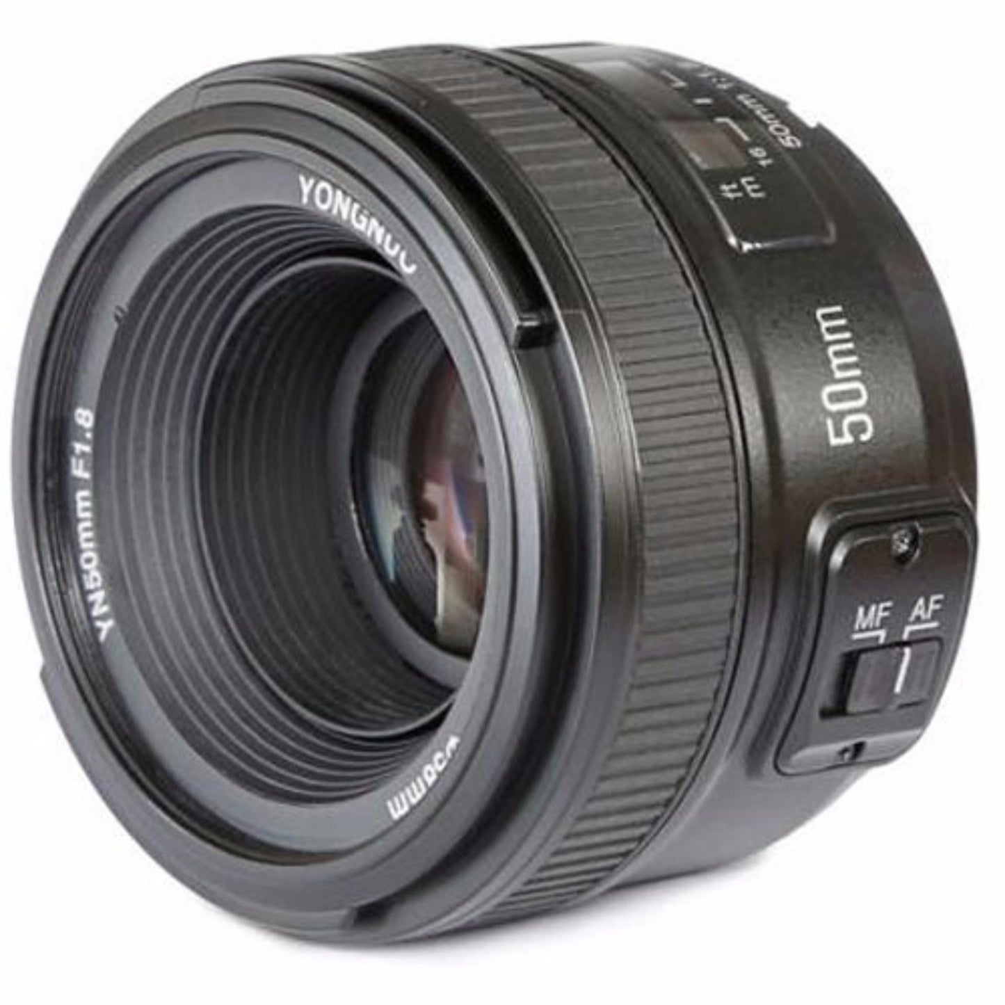Yongnuo YN50MM F1.8N 50mm f/1.8 Prime Lens for Nikon DSLR Camera with Auto Focus Photography Bokeh Portrait