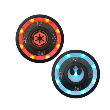 KANO Star Wars: The Force Motion Control Coding Kit with Active Motion Sensors, Easy Step-by-Step Handbook, LED Light Effects, Built-in Speaker, Mobile App Support, Wireless and Bluetooth Connectivity