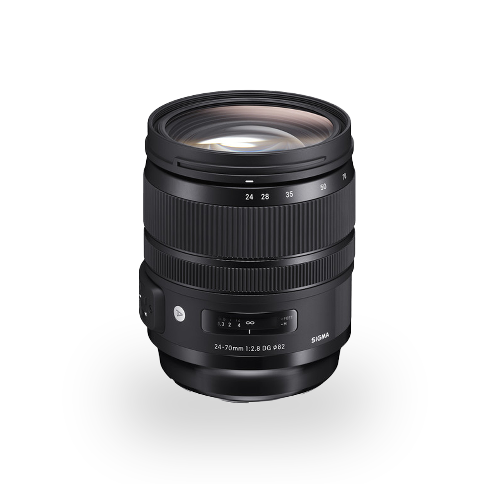 Sigma 24-70mm f/2.8 DG OS HSM Art Zoom Lens for Nikon F-Mount DSLR Cameras | 576955