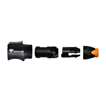 KEVLER 4-Pole Pin SpeakOn Audio Cable Plug Connector with High Conductive Nickel Coating for Speaker and Speak-On Connection