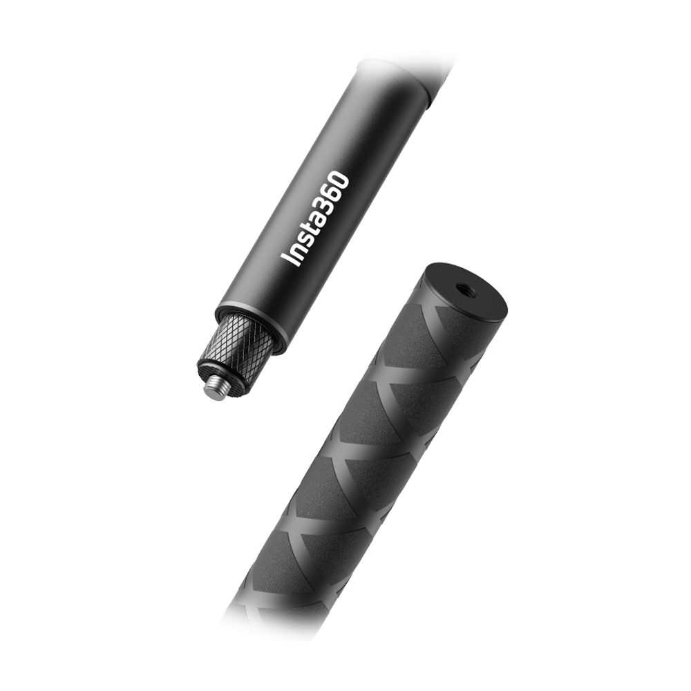 Insta360 114cm Invisible Selfie Stick with Ultra-durable Aluminum Extension Structure for Insta360 X3, ONE RS, GO 2, ONE X2, ONE R and ONE X | CINSAAV/F