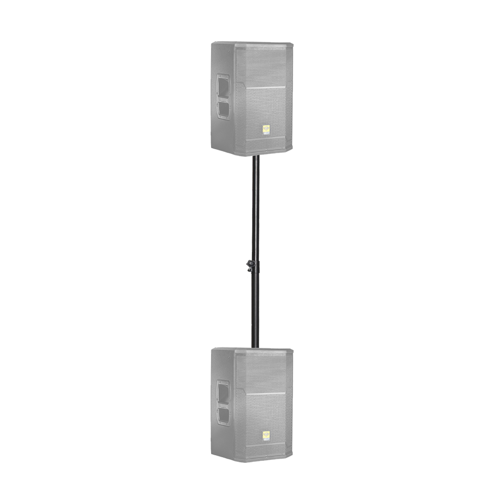 KEVLER SP-1 80cm Extendable Speaker Pole with 125cm Maximum Height, Lock Knob and 40kg Max Weight Capacity for Speakers