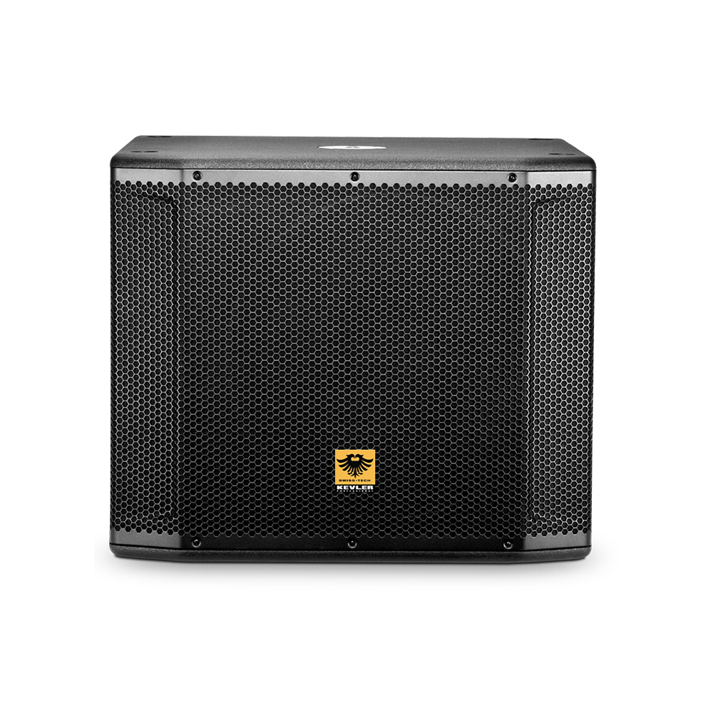 KEVLER SRX-818SA 18" 1000W Active Subwoofer Speaker System (PAIR) with Built-In Class D Amplifier, Tuner Knobs, XLR Line In/Out, Multiple Handles with Top and Vertical Pole Mounting Port