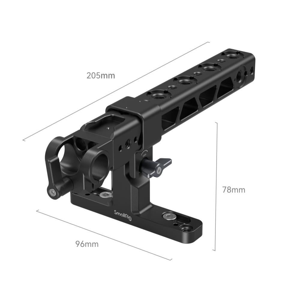 SmallRig Dedicated Top Handle Grip for RED Komodo / V-Raptor / V-Raptor XL Professional Video Cameras with 1/4"-20" Threaded Holes and Shoe Mounts for Various Accessories | 4062