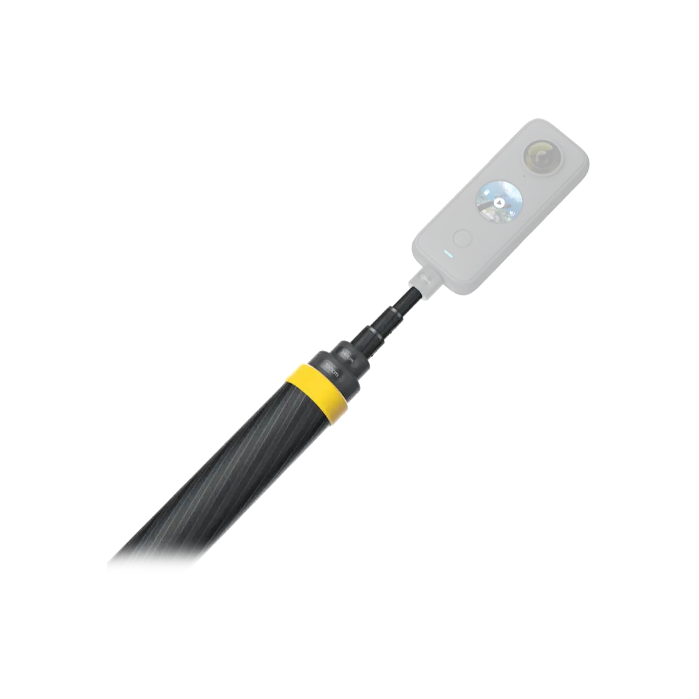 Insta360 Carbon Fiber Invisible Selfie Stick 1.2ft to 9.8ft Extended Edition Designed for ONE X3, ONE X2, ONE RS, ONE R, ONE X Sport Camera DINESS/B