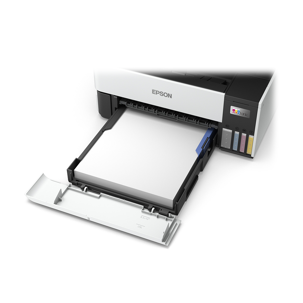 Epson EcoTank L6490 A4 Duplex All-in-One Refillable Ink Tank Borderless Printer with Print, Scan, Copy and Fax Function, ADF Capability, Continuous Copy Printing, Spill-Free Refilling, USB PC, Wi-Fi and Ethernet Connectivity for Office Use